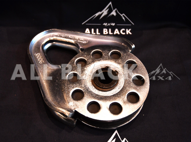 ALL BLACK 重型絞盤滑輪 1