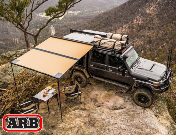 ARB 黑鋁殼車邊帳<br/>2M / 2.5M / 3M 1