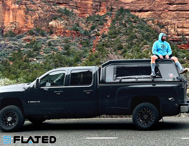 FLATED Air-Topper 充氣高蓋 5' 高頂 Tacoma/JEEP Gladiator 3