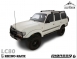 Rhino-Rack Pioneer 6 車頂平盤組 Land Cruiser 80