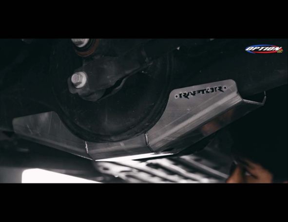 OPTION 後差速器護板 RANGER T9 Raptor 鋼鐵3mm