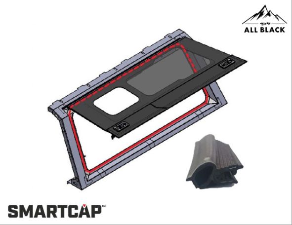 SMARTCAP 側門外框膠條 3m