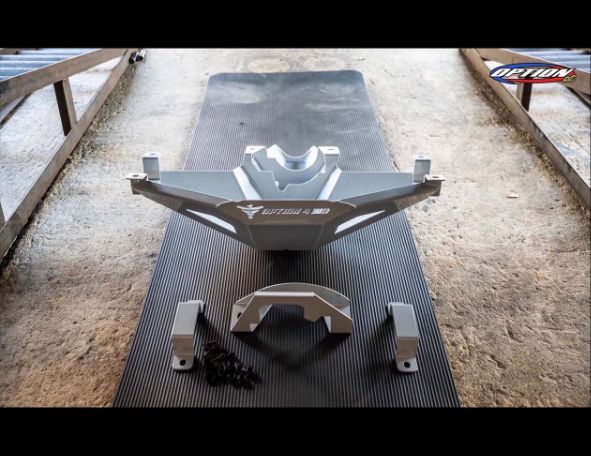 OPTION 後差速器護板 HILUX 鋼鐵3mm 2