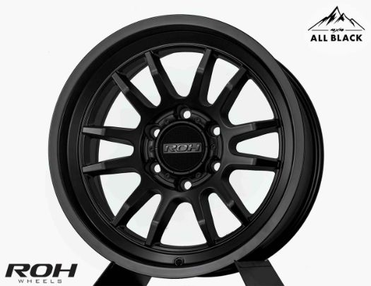 澳洲 ROH 輪框 ARC 17x9 黑色 1