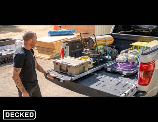 NEW DECKED 後斗托盤 2.0 CargoGlide 600 中型皮卡用 半版 4