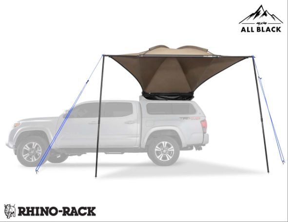 二手 Rhino-Rack DOME 1300 圓頂車邊帳+專用邊布2片 5