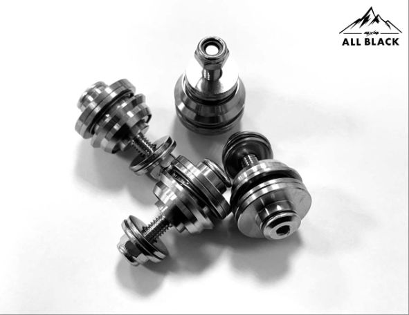 ALL BLACK 全不鏽鋼車牌快拆螺絲【汽車用】 2