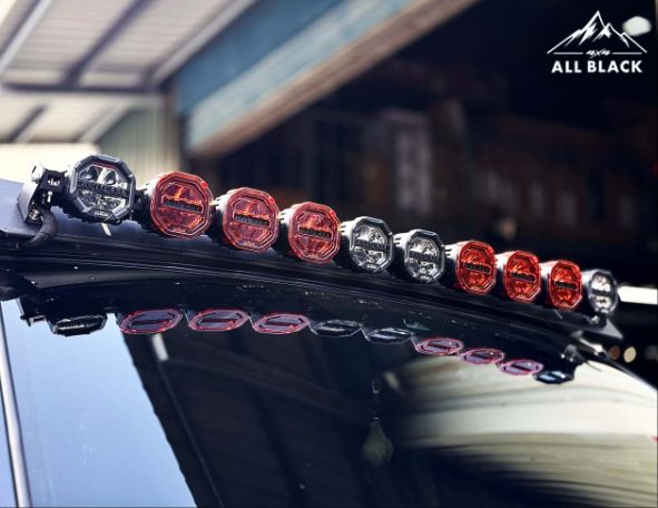 4＂赤焰燈 專用燈罩 透明橘 / 曜石黑 6