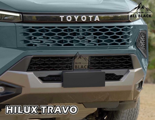 前保桿下中網 HILUX TRAVO 2026+ 4