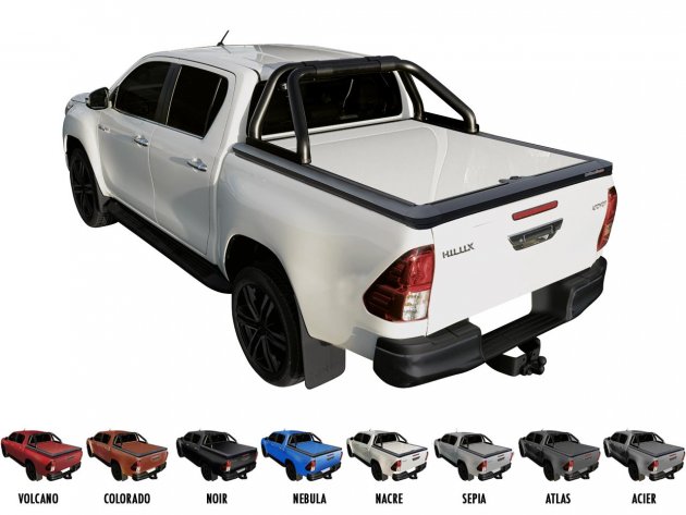 【特惠中】UPSTONE鏡面塑鋁平蓋 HILUX 2016+ 3